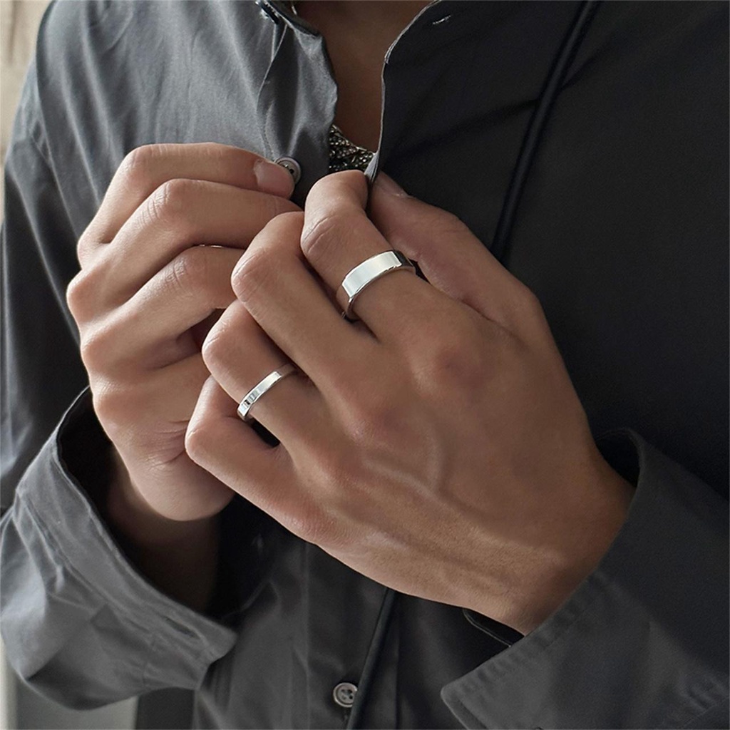 Nhẫn Cặp Phong Cách Hàn Quốc Đơn Giản Thời Trang