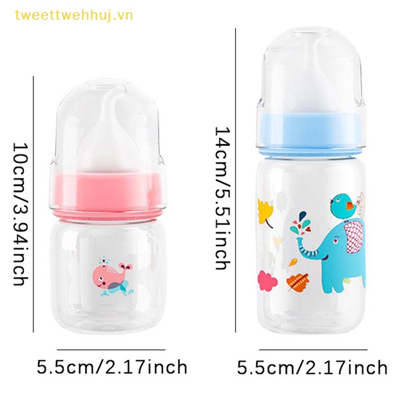 Tweehuj Bộ Bình Uống Nước Cho Thú Cưng 60ml 125ml vn