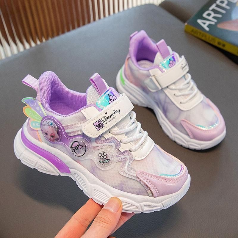 Giày thể thao bé gái  giày công chúa elsa cho bé Quảng Châu full box