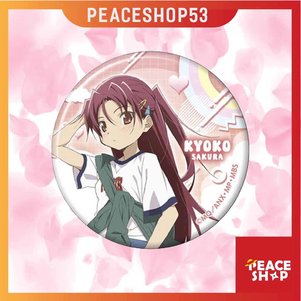 Huy hiệu Mahou Shoujo Madoka Magica  Lấp Lánh Huy Hiệu Anime Mahou Shoujo Madoka Magica Ver 1 HH26