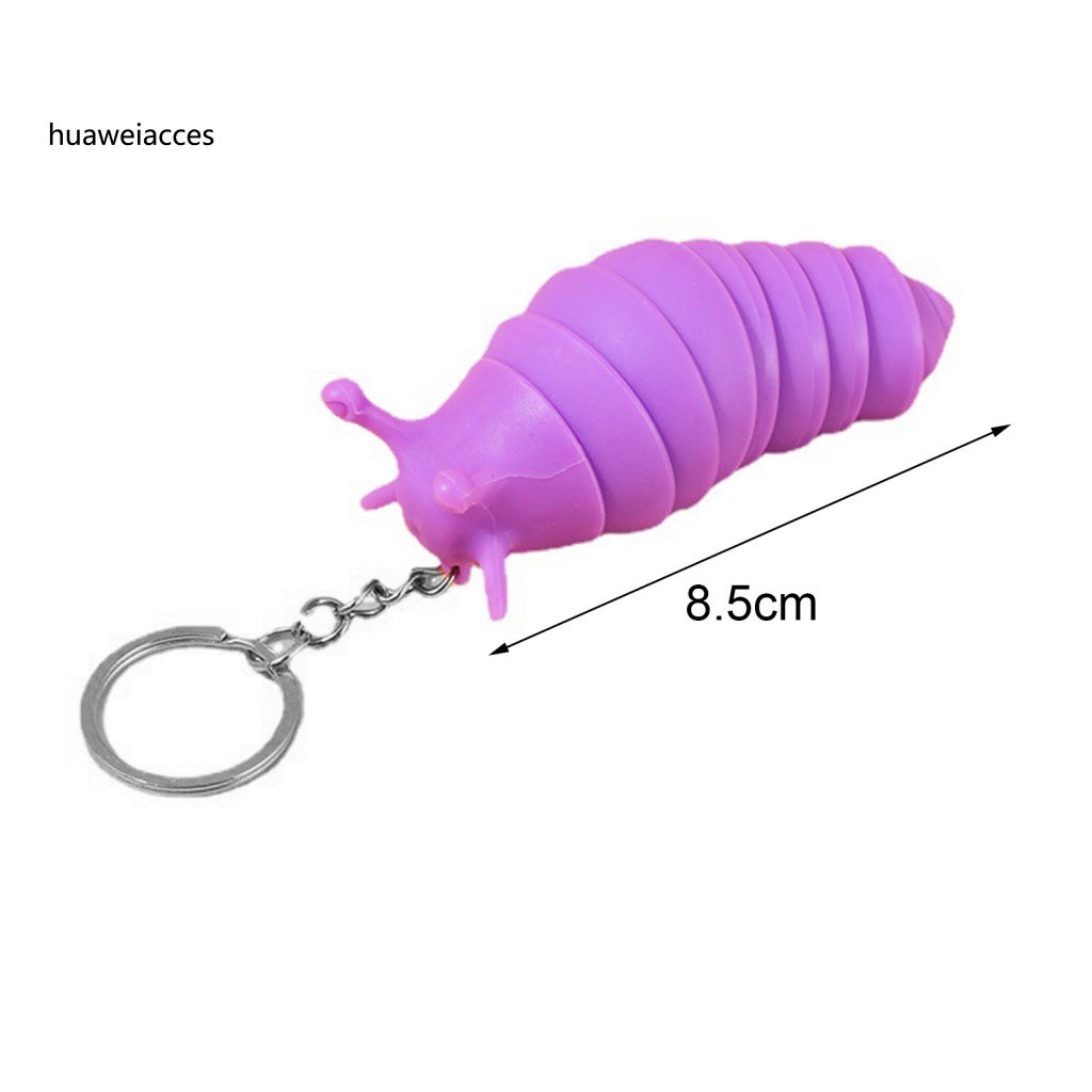 Móc Khóa Có Đồ Chơi Bóp Giảm Căng Thẳng Hình Ốc Sên Dễ Thương