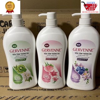 Chai sữa tắm trắng da gervenne 450g