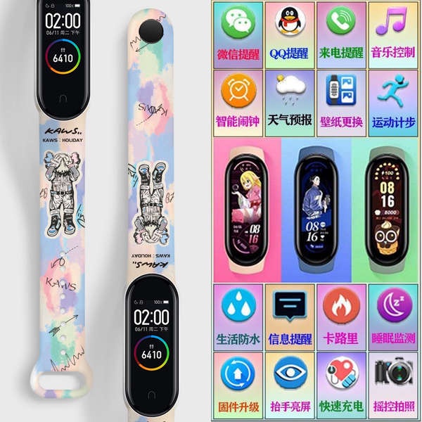 Đồng hồ thông minh đồng hồ nam Vòng đeo tay thông minh cho nam và nữ Chống thấm nước đa chức năng Glow In The Dark Tech Student Sport Watch Couple cho điện thoại Xiaomi