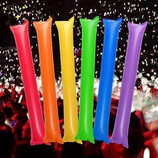 Baton baton bơm hơi dày cao cấp 7 màu sắc hấp dẫn hoạt động thể thao cho tiệc sinh nhật / đám cưới