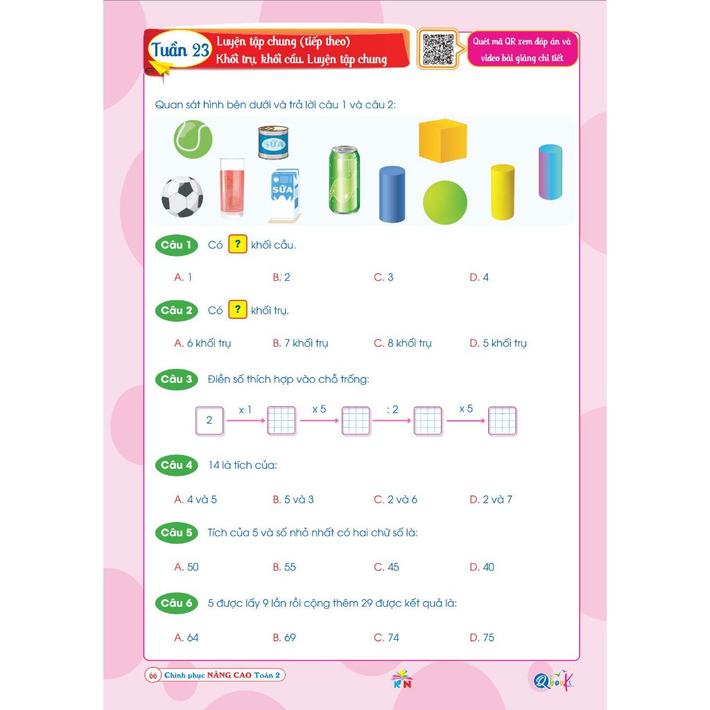 Sách Chinh Phục Nâng Cao Toán Lớp 2 - Kết Nối Tri Thức Với Cuộc Sống - Cả Năm  - Bản Quyền