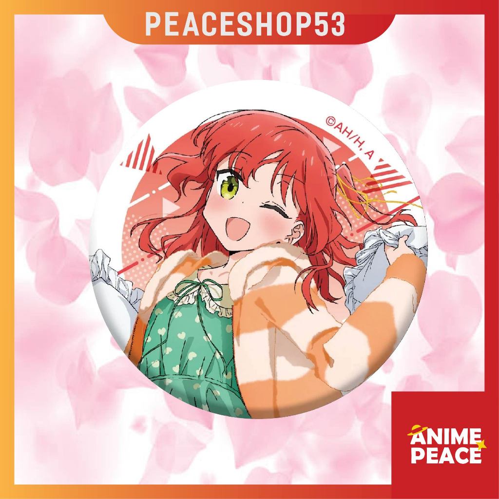 Huy hiệu Bocchi The Rock Phụ Kiện Anime Manga Game Bocchi The Rock Ver Đồ Ngủ HH61