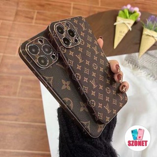 Ốp điện thoại chống sốc mềm bằng da sang trọng mạ điện cho iPhone 16 15 14 13 12 11 Pro Max 15 Plus Chống rơi với toàn bộ ống kính Bảo vệ Camera Vỏ điện thoại