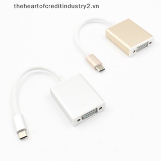1 cáp chuyển đổi từ cổng type c sang cổng vga usb 3.1 sang vga cho máy tính