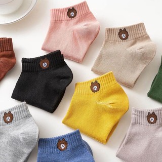 (Bán buôn-chuyên sỉ) Set 10 Đôi Tất Gấu Cho Bé