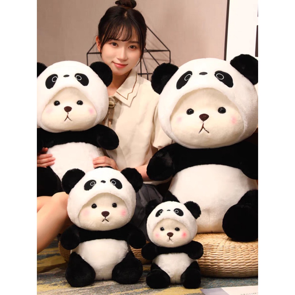 Gấu Bông Lena Cosplay Gấu Trúc Hoạt Hình Dễ Thương Kích Thước 30cm-75cm - THINGKIDS