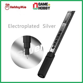 Bút sơn mô hình mạ ánh kim electroplated metal marker hobby mio - silver