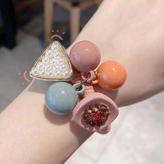 Dây Cột Tóc Đính Hạt Ngọc Trai Dễ Thương Cho Nữ