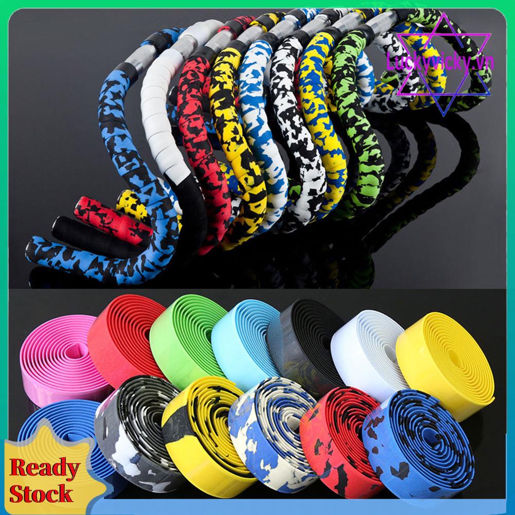 Bộ 2 Băng Quấn Tay Lái Xe Đạp Kèm Phích Cắm Cuối