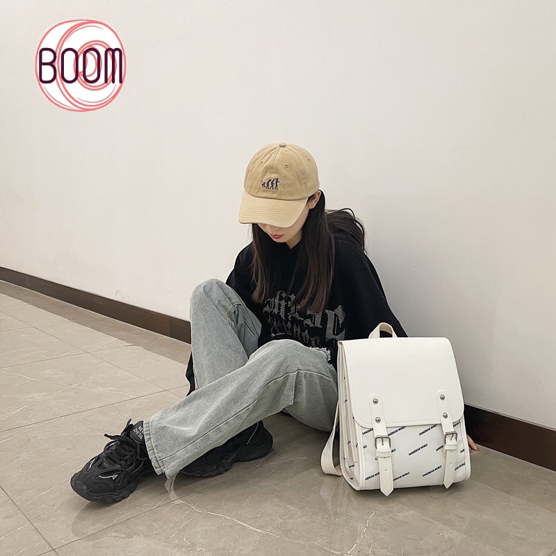 BOOM  Balo cặp đi học 2023 NEW  Chất lượng cao Độc đáo Phong cách fashion L95S5YX 37Z230911