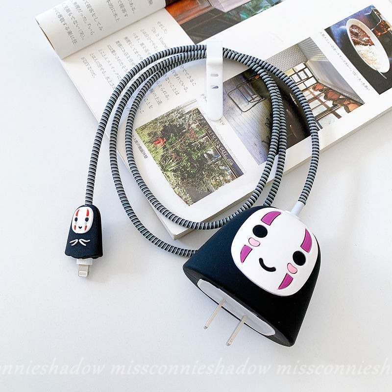 Vỏ Bọc Bảo Vệ Hộp Sạc Tai Nghe apple 18w / 20w Chống Gãy Hình Gấu / Dâu Tây Dễ Thương