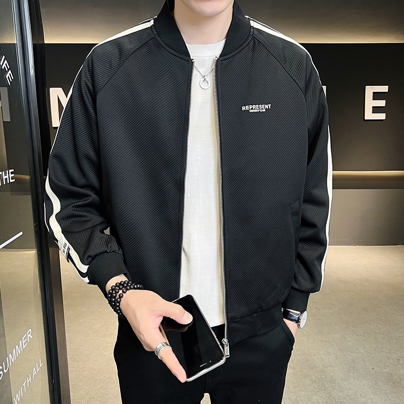 Áo Khoác Bóng Chày Phong Cách Hàn Quốc Thời Trang Xuân Thu 2023 Mới Cho Nam