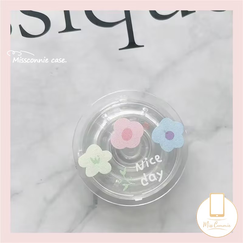 Giá Đỡ Điện Thoại Dạng Nhẫn Đeo Tay Hình Gấu Hoạt Hình Dễ Thương Phong Cách Hàn Quốc