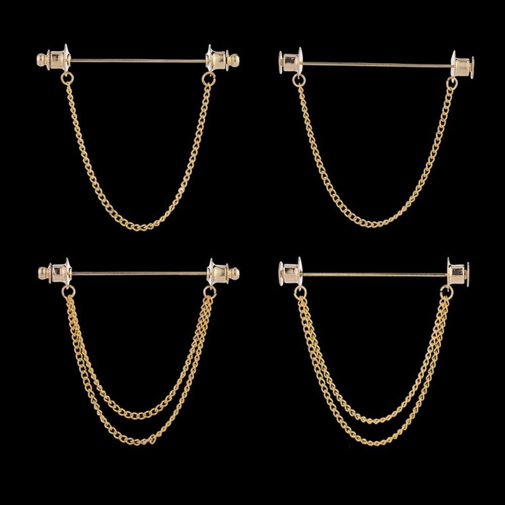 Ghim Cài Áo Sơ Mi 70mm Bằng Đồng Bền Trang Trọng Cho Nam