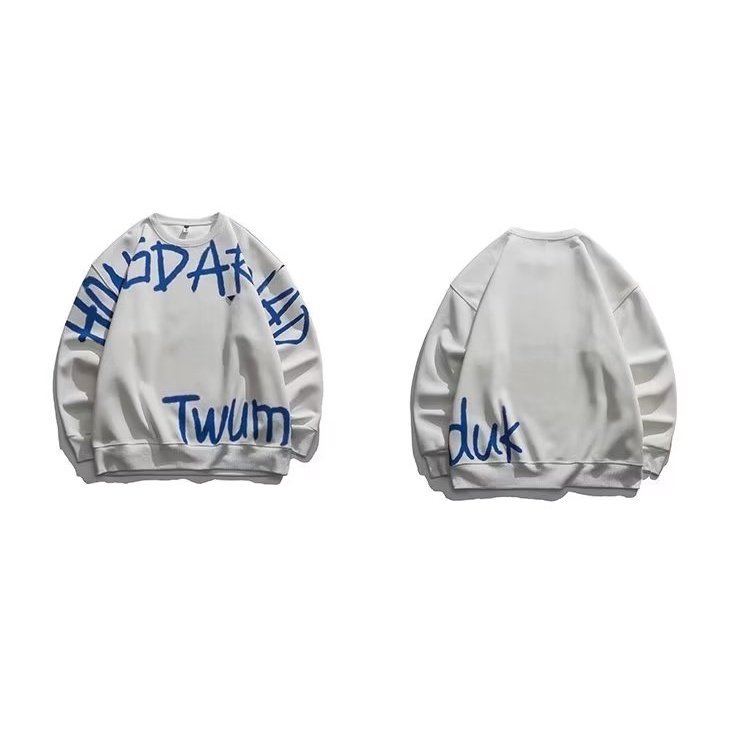 Áo Thun Tay Dài Cổ Tròn Dáng Rộng Thời Trang Cho Nam Giới size m-8xl