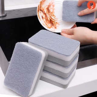 Miếng bọt biển rửa chén hai mặt hình vuông tiện dụng