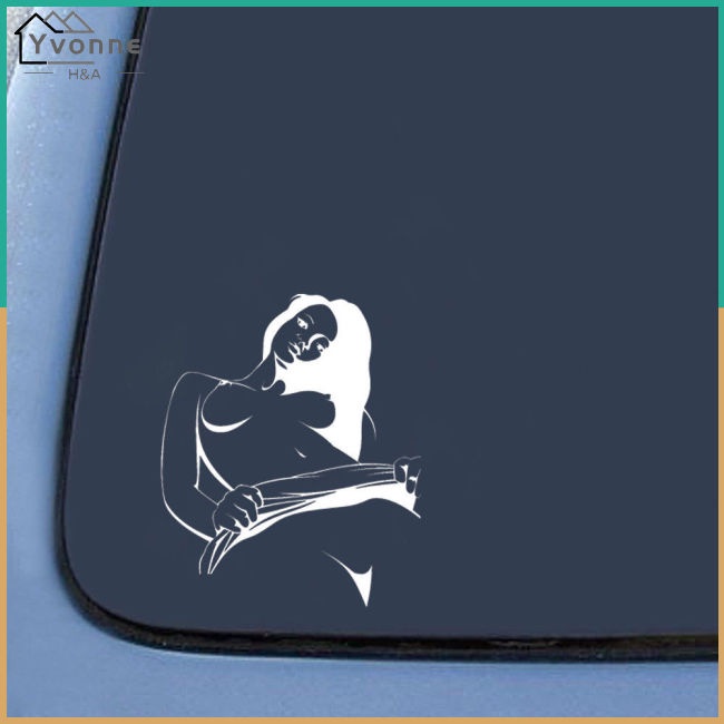 Yvone Hình Dán Trang Trí Xe Hơi Kiểu bikini Gợi Cảm Độc Đáo