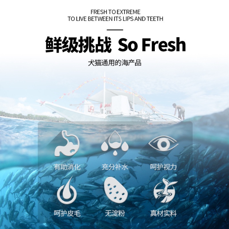 Pate Beethoven từ Hải Sản Biển Sâu Lớn 99g - Pate dạng súp thịt cho Chó Mèo Cao Cấp - Minnie Petshop