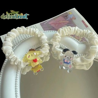 Dây Cột Tóc Scrunchies Hình Hoạt Hình Dễ Thương Cho Nữ