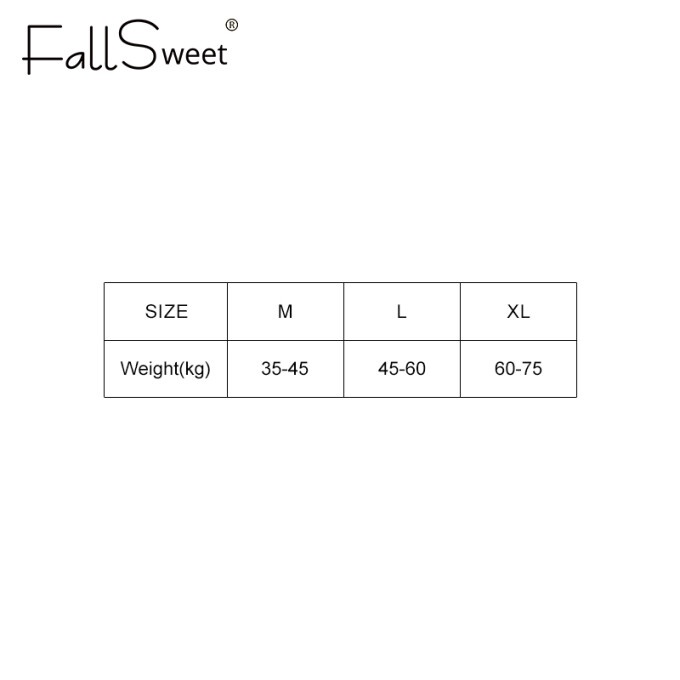 Fallsweet 35-75kg Quần Lót Nữ Vải Lụa Lạnh Mềm Mại Phối Ren Không Đường May Cỡ