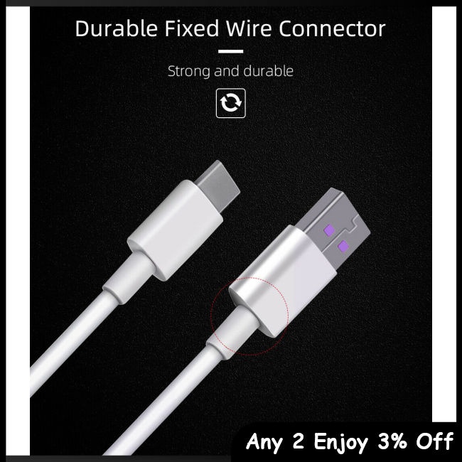 Zevaret Dây Cáp Sạc Nhanh usb type c 5a Chất Lượng Cao