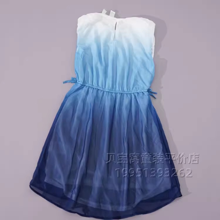 Đầm voan màu ombre siêu xinh cho bé hàng H&M xuất