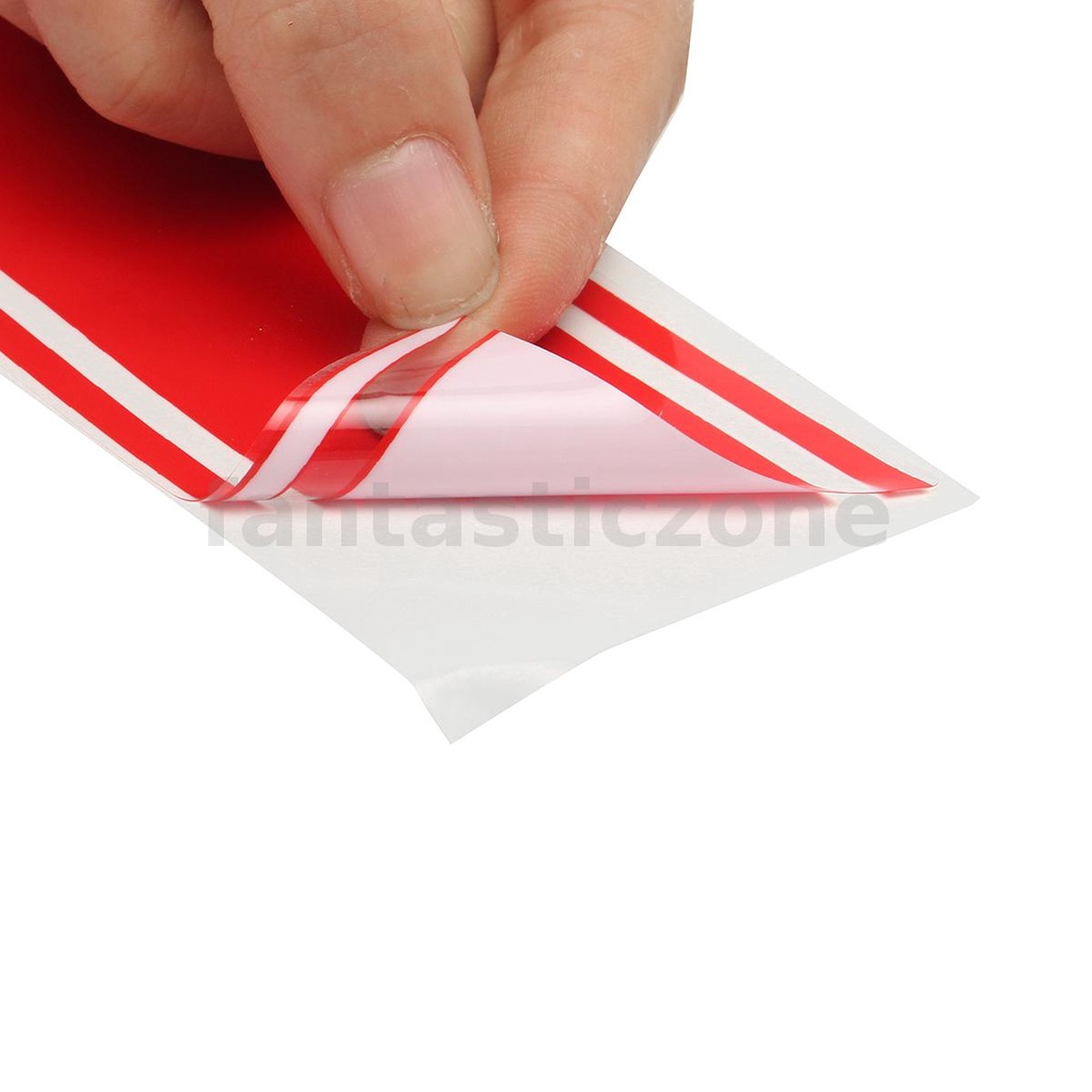 1 Miếng Dán Trang Trí Xe Máy Kẻ Sọc Phong Cách retro Độc Đáo