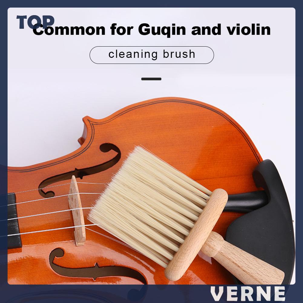 Bàn Chải Lông Mềm Làm Sạch Bụi Bẩn Thông Dụng Cho guzheng violin