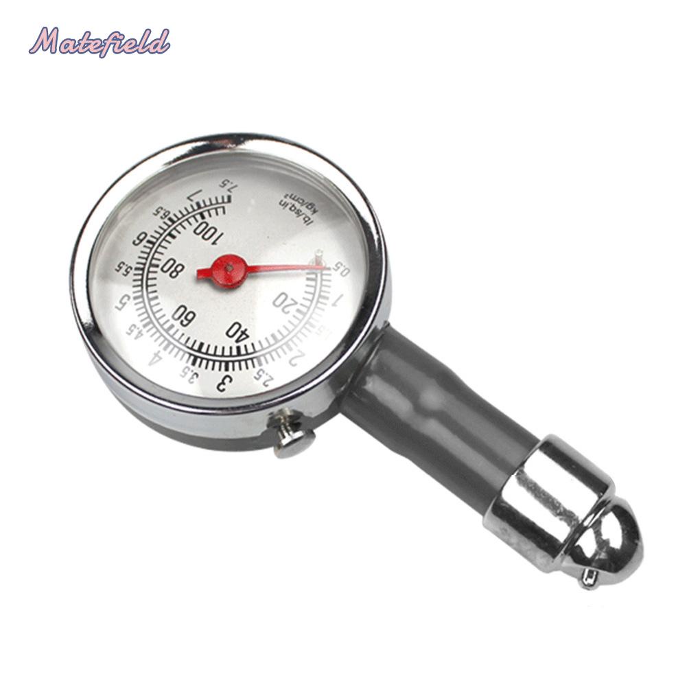 Đồng Hồ Đo Áp Suất Lốp Xe Hai Lớp matefield.vn Cho Xe Hơi Xe Tải Xe Máy