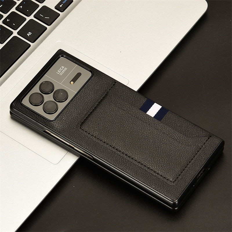 Bao Da Điện Thoại Có Ngăn Đựng Thẻ Cho xiaomi mix fold3 xiaomi mix fold3 2023 Ốp