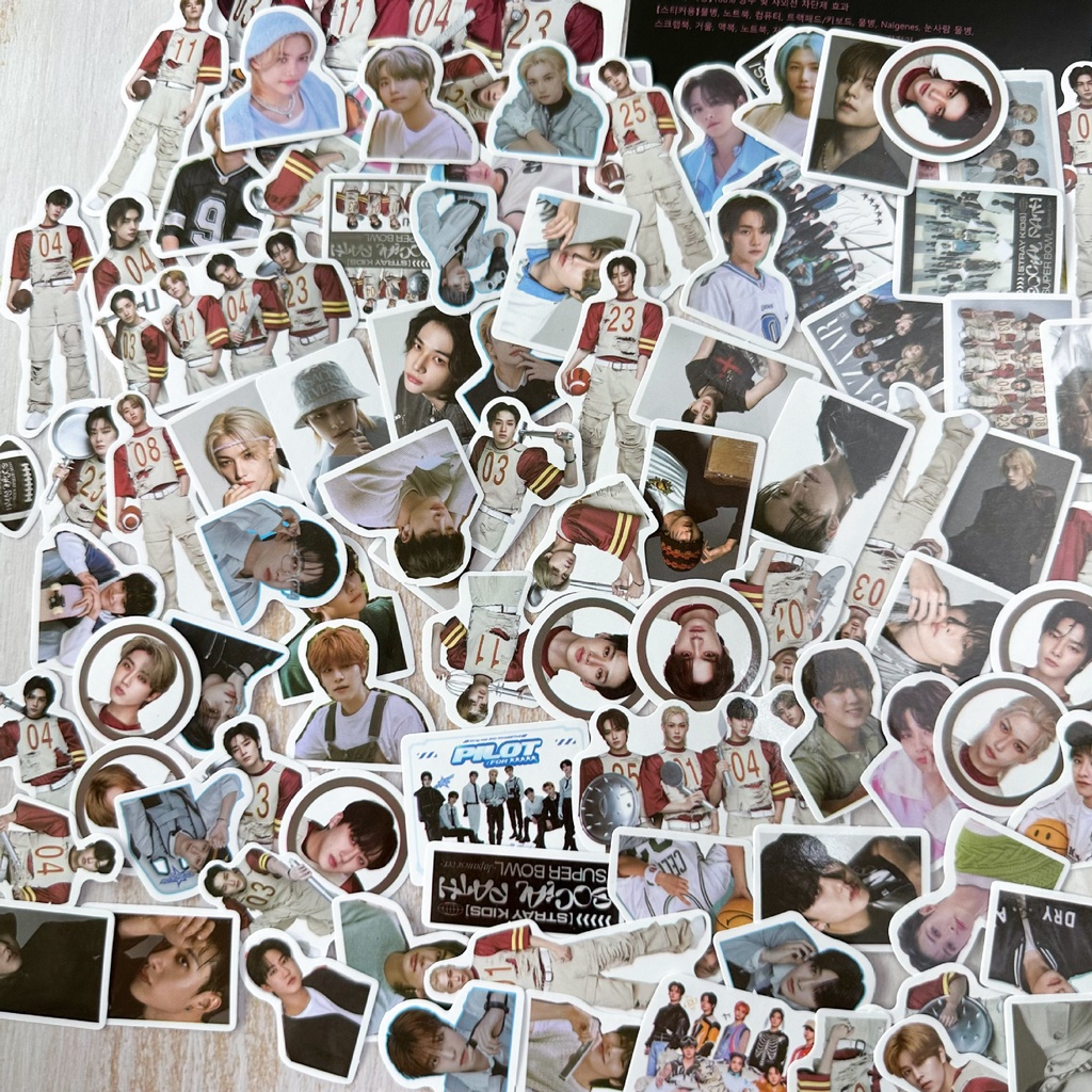 Bộ 76-200 Nhãn Dán Hoạt Hình 5 Sao / Tô / Ly Nước / Máy Tính Xách Tay / Hành Lý diy