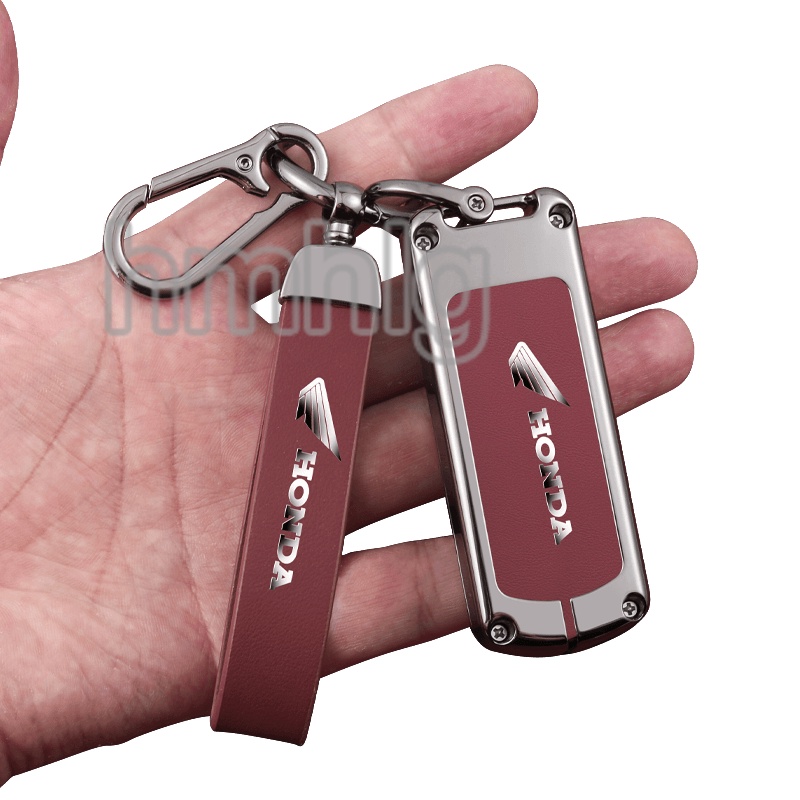 Móc Khóa Bằng Da Và Hợp Kim Kẽm Cho Xe honda adv 150 / pcx150 / forza 300 / rs 150