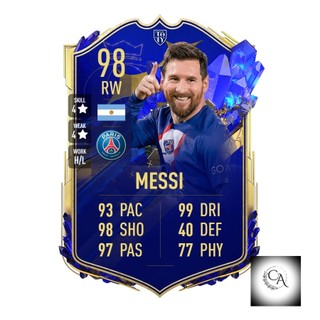Móc khóa cầu thủ messi