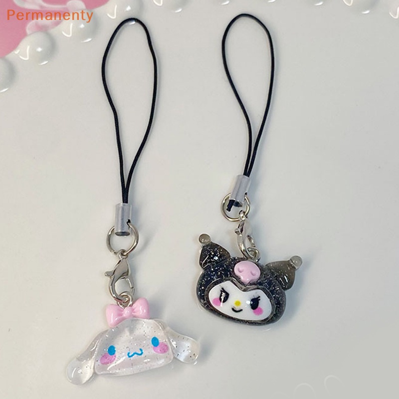 Sanrio anime my melody Móc Khóa Túi Xách Điện Thoại Dễ Thương Nữ Tính Dây Treo Trang Trí Hoạt Hình melody Đáng Yêu