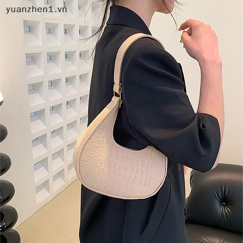 Zhen Túi Xách Đeo Vai Hình Yên Ngựa Màu Kẹo Thiết Kế Tiên Tiến Cho Nữ vn