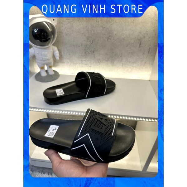 Dép quai ngang BLACK siêu phẩm cực kỳ sang chảnh  - Quang Vinh Store