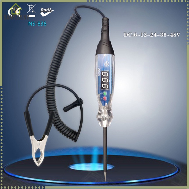 Sam Bút Thử Điện Kỹ Thuật Số Đèn led 3-60v dc Chuyên Dụng