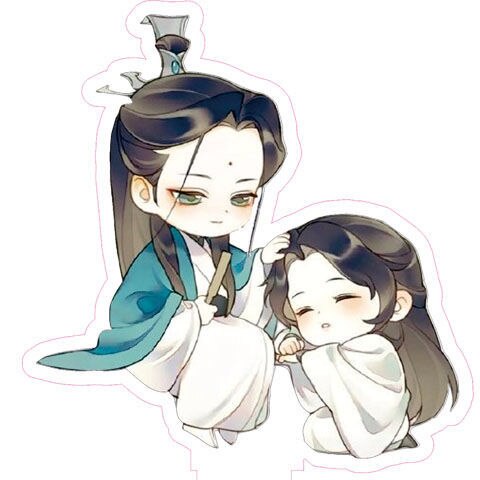 Mô hình Standee Hệ thống tự cứu của nhân vật phản diện Lạc Băng Hà Thẩm Thanh Thu manhua chibi BL decor góc học tập