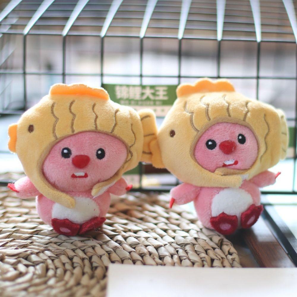 Shanhai Móc Khóa Búp Bê taiyaki Nhồi Bông Dễ Thương