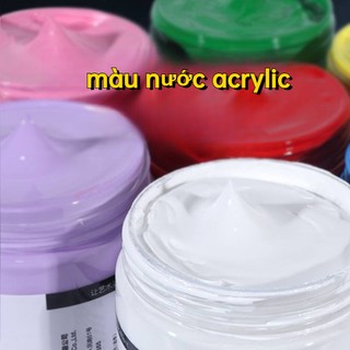 Tranh Vẽ Tay acrylic 500ml Chống Thấm Nước Không Phai Màu Độc Đáo