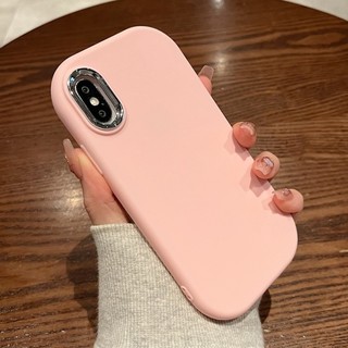 Sang Trọng Ốp Điện Thoại silicone Mềm Nhám Bảo Vệ camera Chống Sốc Cho iphone11 pro max x xs xr xs max 7plus 8plus 7 / 8 se2023