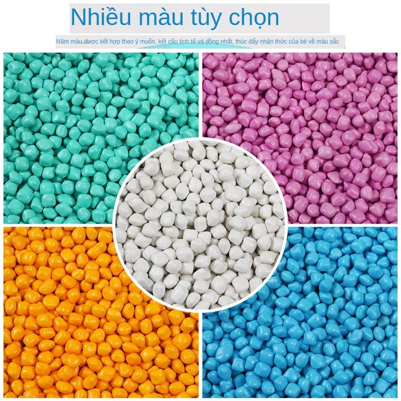 Cát Gốm Sứ Nhiều Màu Thân Thiện Với Môi Trường Chơi Trong Nhà / Công Viên Bãi Biển Cho Trẻ Em