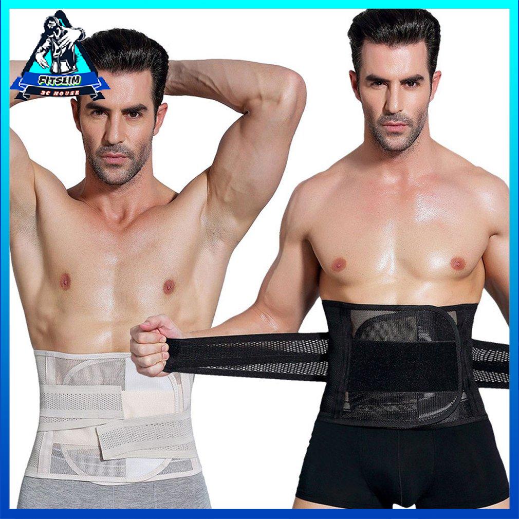 Men Body Shaper Corset Abdomen Tummy Control Waist Trainer Slimming Belly Belt