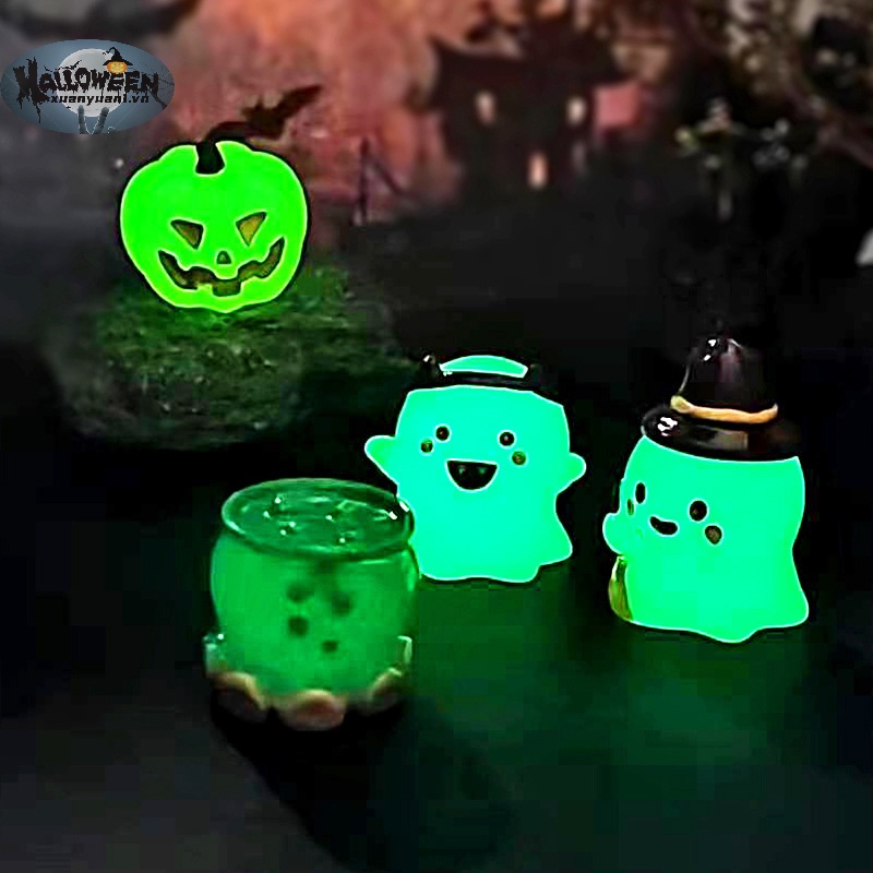 Set 6 Búp Bê Dạ Quang Dùng Để Trang Trí halloween vn
