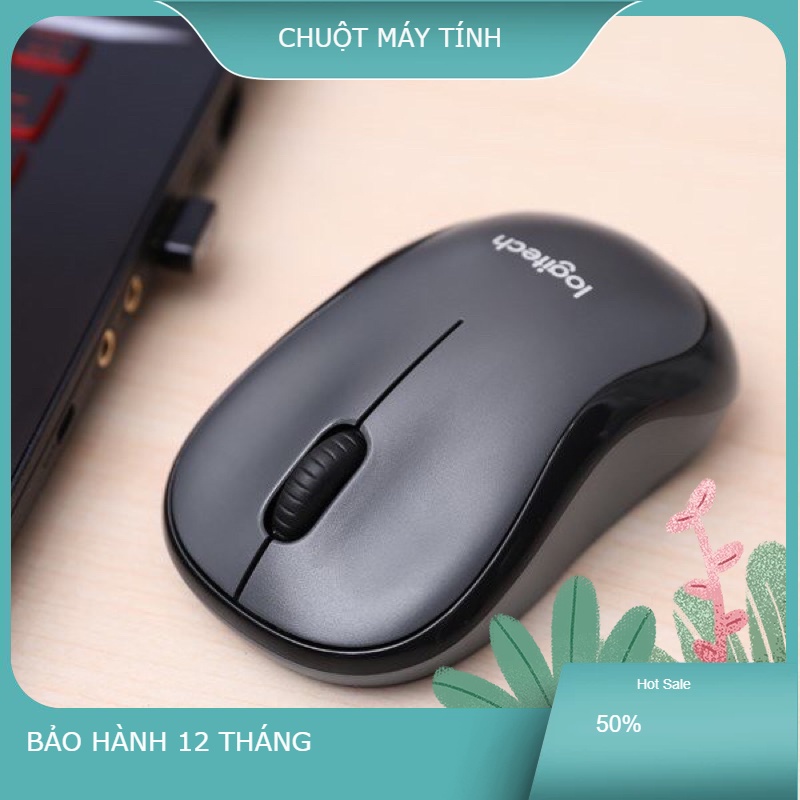 (HÀNG XỊN) CHUỘT KHÔNG DÂY LOGITECH M220 +TẶNG KÈM PIN