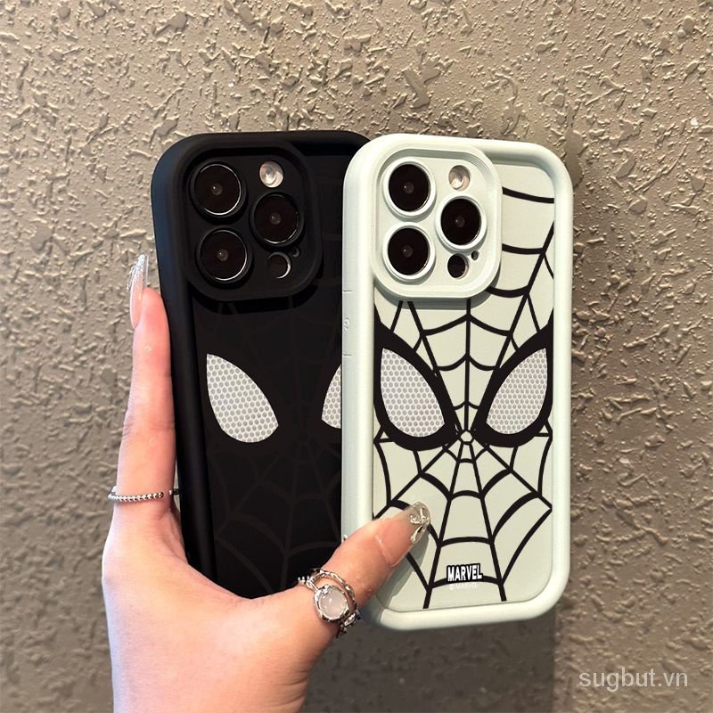 Ôp Điện Thoại Hình spiderman Cho iphone 15 15pro 15promax 14 13 12 11 pro max 14promax 13promax 14plus xr xs max 7 8 plus Ốp